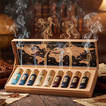 مجموعة توباكو 9 عطور من إبراق - للجنسين